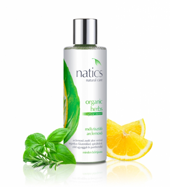 ORGANIC HERBS XL<br> mélytisztító arclemosó